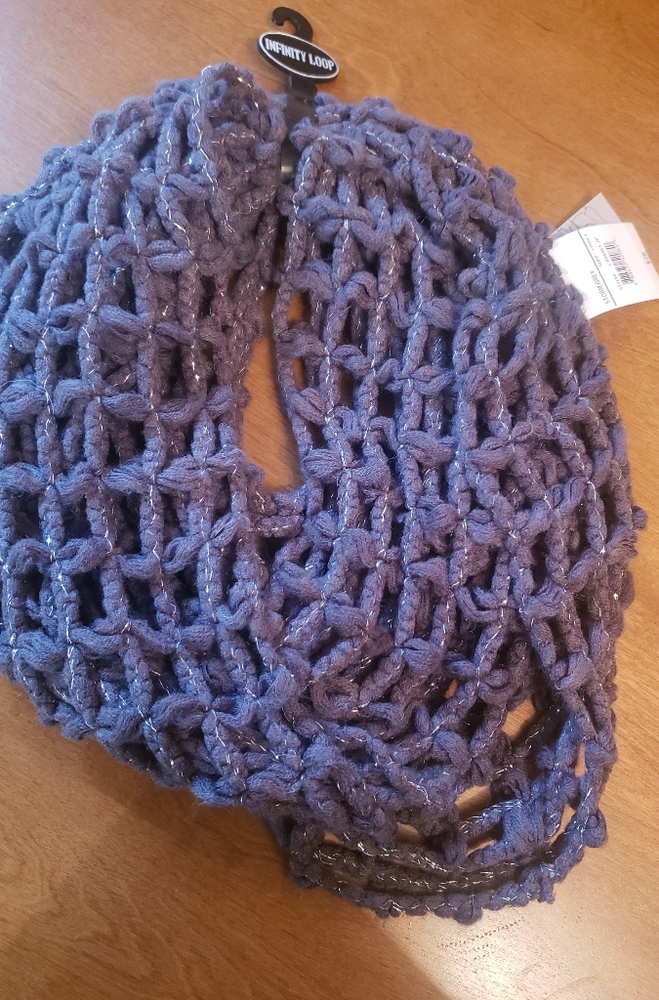 Nwt gray infinity scarf